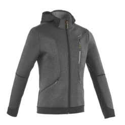 Quechua Veste Polaire De Randonnée Montagne Homme MH920 Gris Chiné