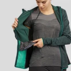 Quechua Veste Polaire Fine De Randonnée - MH520 Light - Femme -Quechua veste polaire fine de randonnee mh520 light femme 5