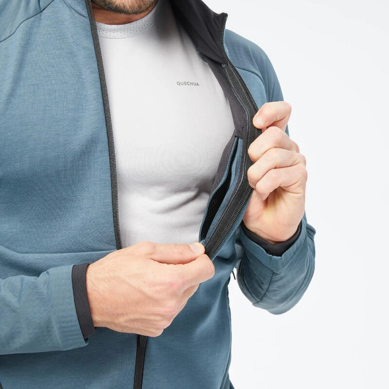 Quechua Veste Polaire Fine De Randonnée - MH520 Light - Homme 6 Quechua Veste Polaire Fine De Randonnée - MH520 Light - Homme – Image 6